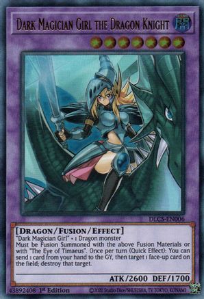 Dark Magician Girl the Dragon Knight (DLCS-EN006) - Dragons of Legend: The Complete Series 1st Edition