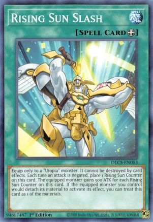 Rising Sun Slash (DLCS-EN053) - Dragons of Legend: The Complete Series 1st Edition