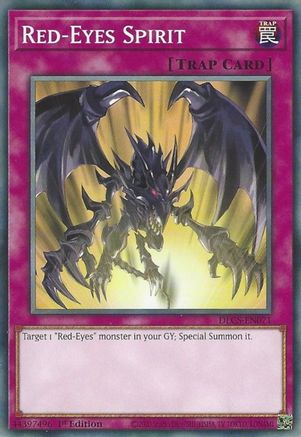 Red-Eyes Spirit (DLCS-EN071) - Dragons of Legend: The Complete Series 1st Edition