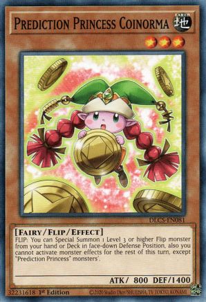 Prediction Princess Coinorma (DLCS-EN081) - Dragons of Legend: The Complete Series 1st Edition