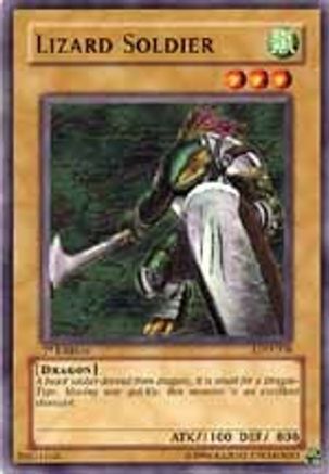 Lizard Soldier (LOD-038) - Legacy of Darkness 1st Edition