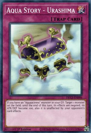 Aqua Story - Urashima (DLCS-EN096) - Dragons of Legend: The Complete Series 1st Edition