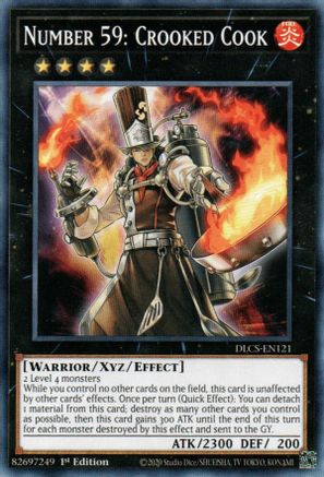 Number 59: Crooked Cook (DLCS-EN121) - Dragons of Legend: The Complete Series 1st Edition