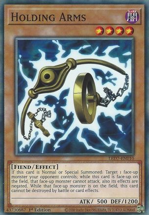 Holding Arms (LED7-EN010) - Legendary Duelists: Rage of Ra 1st Edition