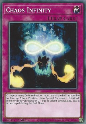 Chaos Infinity (LED7-EN030) - Legendary Duelists: Rage of Ra 1st Edition