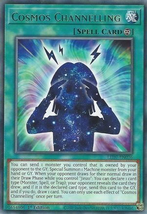 Cosmos Channelling (LED7-EN036) - Legendary Duelists: Rage of Ra 1st Edition