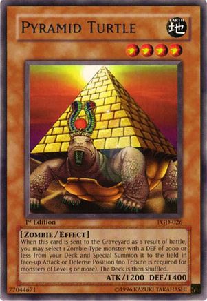 Pyramid Turtle (PGD-026) - Pharaonic Guardian 1st Edition