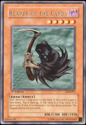Reaper of the Cards (LOB-071) - The Legend of Blue Eyes White Dragon Unlimited