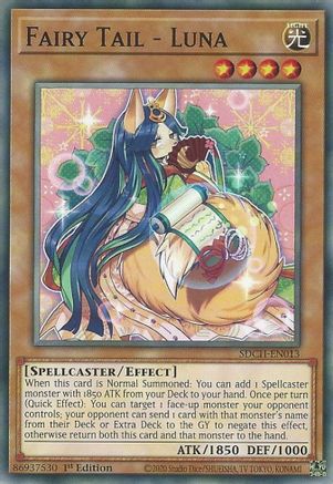 Fairy Tail - Luna (SDCH-EN013) - Structure Deck: Spirit Charmers 1st Edition