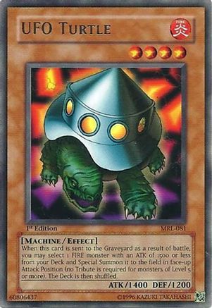 UFO Turtle (MRL-081) - Magic Ruler 1st Edition
