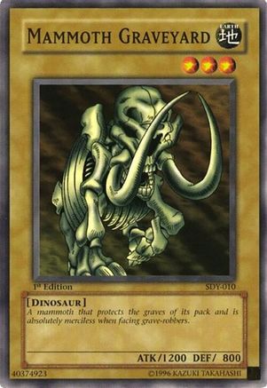Mammoth Graveyard (SDY-010) - Starter Deck: Yugi Unlimited