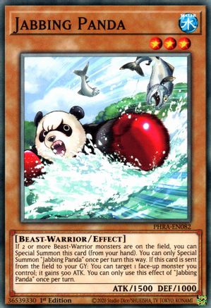 Jabbing Panda (PHRA-EN082) - Phantom Rage 1st Edition