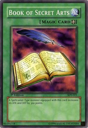 Book of Secret Arts (SDY-021) - Starter Deck: Yugi Unlimited