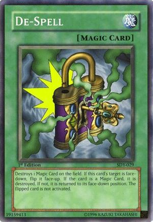 De-Spell (SDY-029) - Starter Deck: Yugi Unlimited