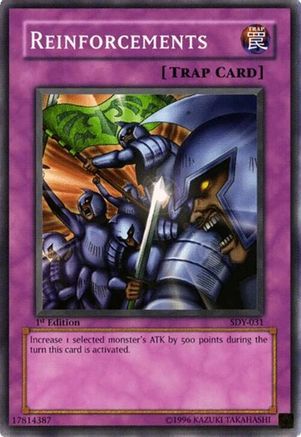 Reinforcements (SDY-031) - Starter Deck: Yugi Unlimited