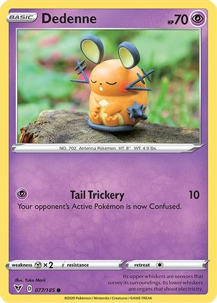 Dedenne 077/185  SWSH04 Vivid Voltage - Common