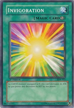 Invigoration (SDK-021) - Starter Deck: Kaiba Unlimited