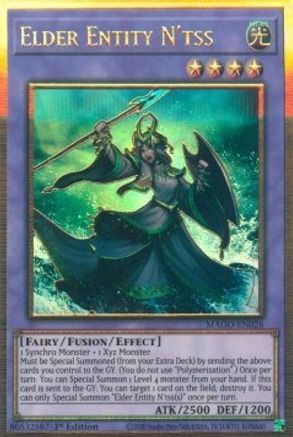 Elder Entity N'tss (MAGO-EN026) - Maximum Gold 1st Edition