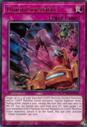 Union Scramble (MAGO-EN104) - Maximum Gold 1st Edition