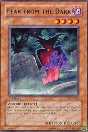 Fear from the Dark (DCR-025) - Dark Crisis 1st Edition