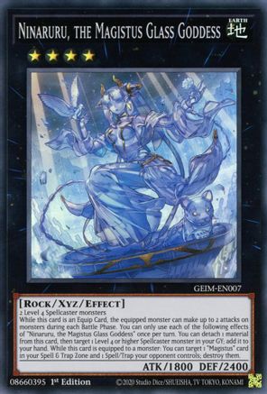 Ninaruru, the Magistus Glass Goddess (GEIM-EN007) - Genesis Impact 1st Edition