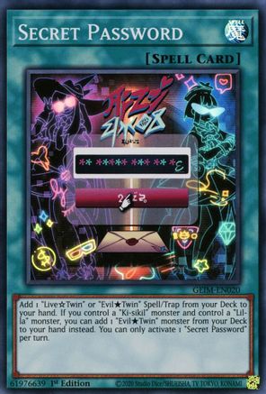 Secret Password (GEIM-EN020) - Genesis Impact 1st Edition