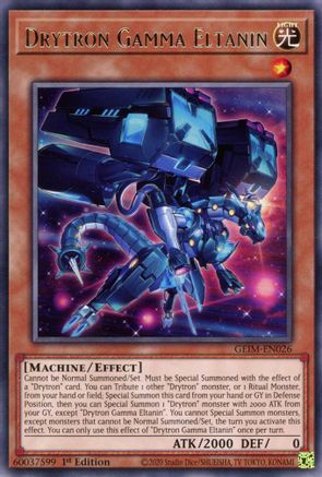 Drytron Gamma Eltanin (GEIM-EN026) - Genesis Impact 1st Edition