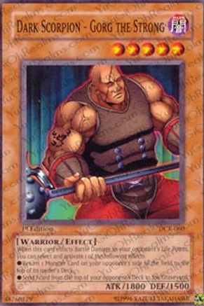 Dark Scorpion - Gorg the Strong (DCR-060) - Dark Crisis Unlimited