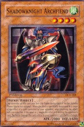 Shadowknight Archfiend (DCR-068) - Dark Crisis 1st Edition