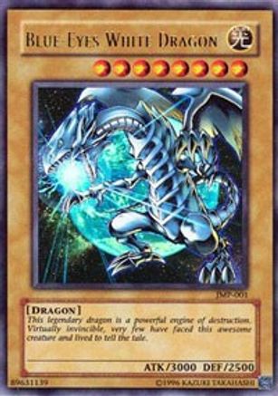 Blue-Eyes White Dragon (JMP-001) (JMP-001) - Shonen Jump Magazine Promos Unlimited