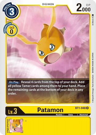 Patamon (BT1-048) - Release Special Booster 1.0