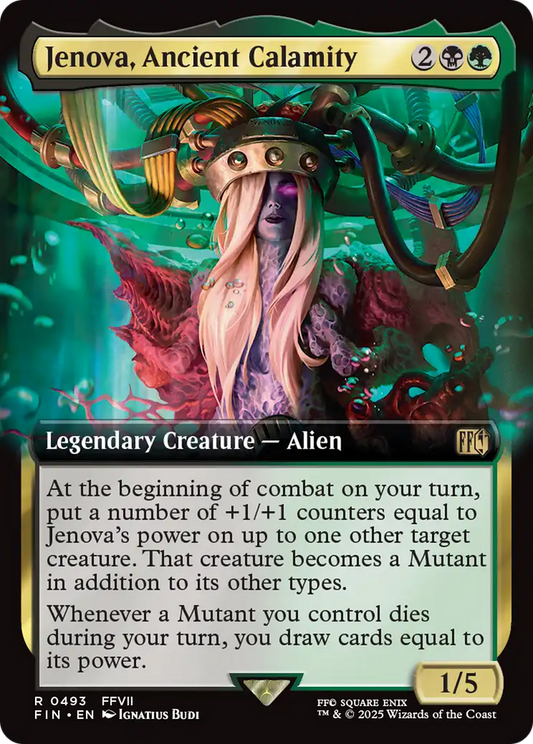 Jenova, Ancient Calamity (Extended Art) (FIN-228) - FINAL FANTASY Foil