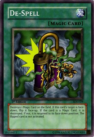 De-Spell (SDJ-029) - Starter Deck: Joey Unlimited