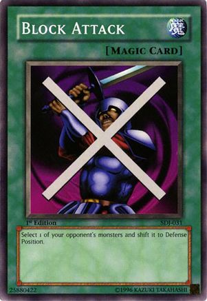 Block Attack (SDJ-031) - Starter Deck: Joey Unlimited