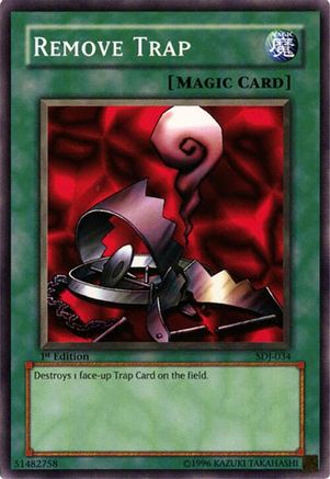 Remove Trap (SDJ-034) - Starter Deck: Joey 1st Edition