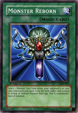 Monster Reborn (SDJ-035) - Starter Deck: Joey Unlimited
