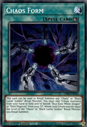 Chaos Form (LDS2-EN025) - Legendary Duelists: Season 2 1st Edition
