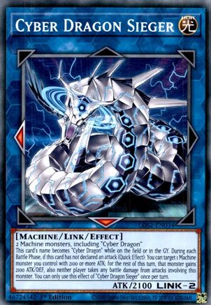 Cyber Dragon Sieger (LDS2-EN034) - Legendary Duelists: Season 2 1st Edition