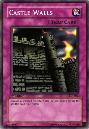 Castle Walls (SDJ-045) - Starter Deck: Joey Unlimited