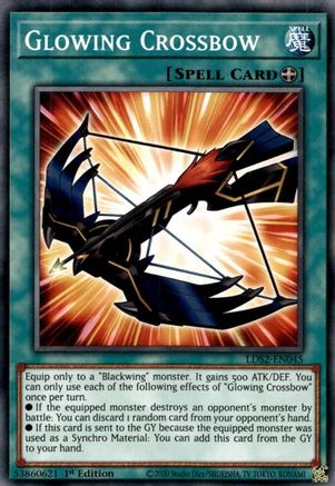 Glowing Crossbow (LDS2-EN045) - Legendary Duelists: Season 2 1st Edition