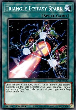 Triangle Ecstasy Spark (LDS2-EN082) - Legendary Duelists: Season 2 1st Edition