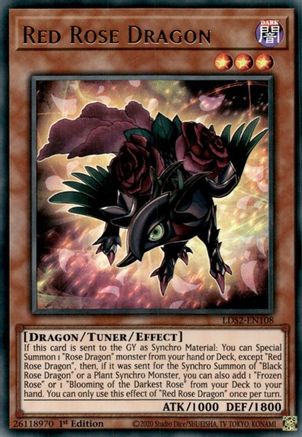 Red Rose Dragon (LDS2-EN108) - Legendary Duelists: Season 2 1st Edition
