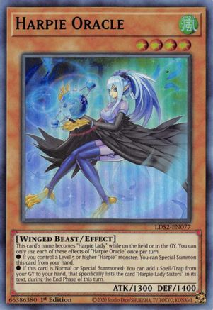 Harpie Oracle (Green) (LDS2-EN077) - Legendary Duelists: Season 2 1st Edition
