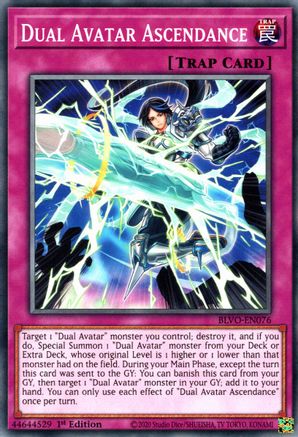 Dual Avatar Ascendance (BLVO-EN076) - Blazing Vortex 1st Edition