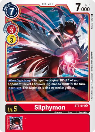 Silphymon (BT3-014) - Release Special Booster 1.5