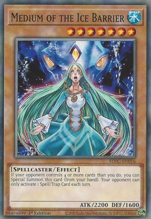 Medium of the Ice Barrier (SDFC-EN016) - Structure Deck: Freezing Chains 1st Edition
