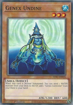 Genex Undine (SDFC-EN020) - Structure Deck: Freezing Chains 1st Edition