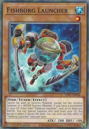 Fishborg Launcher (SDFC-EN024) - Structure Deck: Freezing Chains 1st Edition