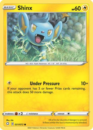 Shinx 031/072  Shining Fates - Common