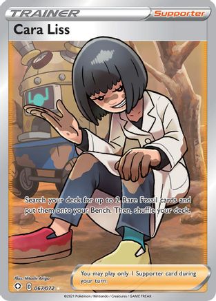 Cara Liss (Full Art) 067/072  - Holofoil Shining Fates - Ultra Rare